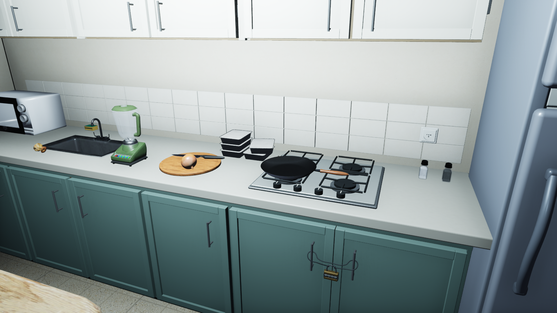 The kitchen
